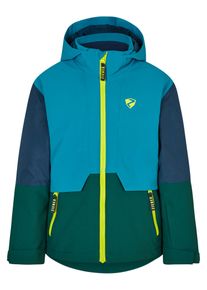 Ziener Kinder Skijacke "AZAM", blau, Gr. 116, Obermaterial: 100% Polyester;Futter: 1. 100% Polyamid, 2. 100% Polyester;Wattierung: 100% Polyester;,