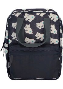 Sterntaler Kinder Kinderrucksack "Eisbär Elia Allover", grau, Polyester, Rucksäcke