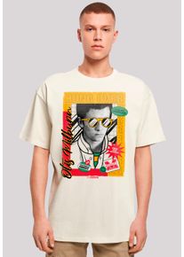 F4NT4STIC Herren T-Shirt "Sex Education Otis Hung Over Collage", beige, casual, Gr. XS, Obermaterial: 100% Baumwolle, Shirts, Premium Qualität