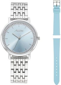 Damen Quarzuhr, silber, ANISTON JEWELRY & WATCHES, Armbanduhren, Armbanduhr, Damenuhr, Ideal auch als Geschenk, neue Kollektion