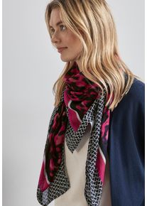 Street One Damen Halstuch, bunt, casual, bedruckt, Stoff, 100% Modal, Modetücher, mit grafischem Muster
