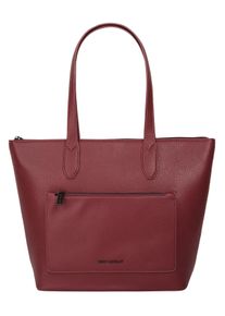 Betty Barclay Damen Shopper, rot, Kunstfaser, unifarben, leicht glänzend, Taschen