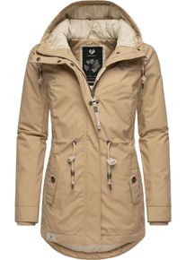 Ragwear Damen Winterjacke "Monadis Black Label", grau, modisch, Gr. L, Außenmaterial: 65% Polyester, 35% Baumwolle, Innenfutter: 100% Polyester,