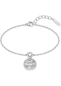 Lacoste Damen Armkette "MEMENTO, 2040404", Edelstahl, silber, Edelstahl, Armbänder