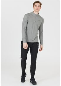 Endurance Herren Funktionsshirt "TUNE XQL", grau, sportlich, Gr. XXL, meliert, 88% Polyester, 12% Elasthan, Shirts, mit QUICK DRY-Technologie