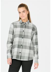 WHISTLER Damen Fleeceshirt "Riglet", grau, casual, Gr. 38, mehrfarbig, 100% Baumwolle, Shirts, In atmungsaktiver Baumwollqualität