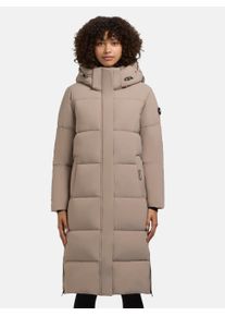 Khujo Damen Steppmantel "Rachel Matt-YM", grau, modisch, Gr. M, Obermaterial: 100% Polyester; Innenfutter: 100% Nylon; Wattierung: 100% Polyester,
