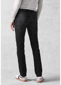 Cecil Damen Comfort-fit-Jeans, grau, casual, Gr. 26, unifarben, Jeans, 67% Baumwolle, 31% Polyester, 2% Elasthan, Jeans, 5-Pocket-Style