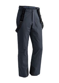 Maier Sports Herren Skihose "Anton 2.1", grau, Gr. 54, 100% Polyester, Hosen, Herren Schneehose mit Hosenträgern, wind/wasserdicht, Regular Fit