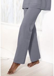 ELBSAND Strickhose 'ELBSANDPremium' blau Gr. 32/34 für Damen. Mit Logostickerei. Bequem. Nachhaltig.