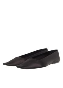 SAINT LAURENT Loafer - Poppy Ballet Flat - Gr. 38 (EU) - in Schwarz - f&uuml;r Damen