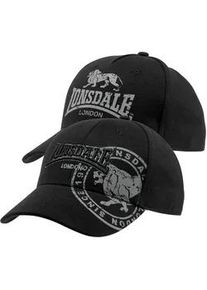 Baseball Cap Lonsdale schwarz Herren Caps