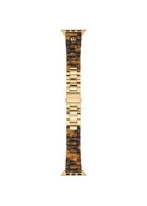 Smartwatch-Armband Michael Kors "Apple Strap, MKS8040" Uhrenarmbänder goldfarben Uhrenarmband Geschenkset, Wechselarmband, Ersatzarmband für Damen & Herren