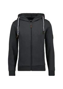 Sweatjacke Ragman Gr. S (46/48), grau (anthrazit) Herren Sweatjacken