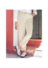 Cordhose Inspirationen Gr. 24, Kurzgrößen, beige (ecru) Damen Hosen