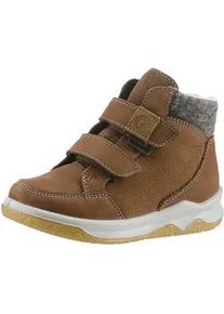 Sneaker Ricosta "Luan WMS: Normal" Gr. 25, braun (braun-grau) Kinder Schuhe Klettstiefel, Winterstiefel, Freizeitschuh mit TEX-Ausstattung