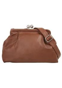 XZONE Umhängetasche X-ZONE Gr. B/H/T: 32cm x 23cm x 6cm onesize, braun (cognac) Damen Taschen echt Leder