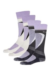 Salomon Focus Doppelpack Socken Damen - lila - Gr. 36-38