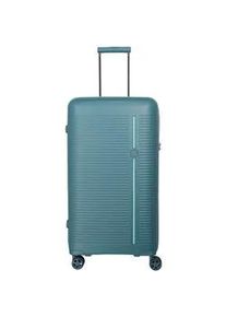 Hartschalen-Trolley Travelite "ROOMER, in verschiedenen Farben und Größen" Gr. B/H/T: 43cm x 78cm x 35cm 101 l, blau (aqua) Koffer Hartschalen-Koffer Reisekoffer Volumenerweiterung Reisegepäck