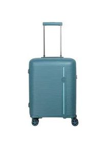 Hartschalen-Trolley Travelite "ROOMER, in verschiedenen Farben und Größen" Gr. B/H/T: 40cm x 55cm x 20cm 37 l, blau (aqua) Koffer Hartschalen-Koffer Reisekoffer Volumenerweiterung Reisegepäck