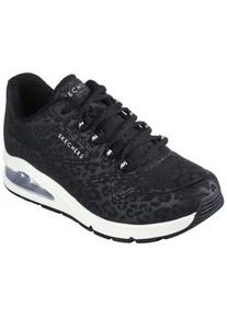 Sneaker Skechers "UNO 2 - IN-KAT-NEATO" Gr. 40, schwarz Damen Schuhe mit Skech-Air-Luftkammernsohle, Freizeitschuh, Halbschuh, Schnürschuh