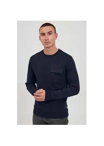 Sweatshirt Blend "Blend BHOskari" Gr. L, blau (dress blues) Herren Sweatshirts