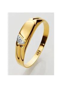 Fingerring Lady Fingerringe Gr. 20, Metall-Metall, goldfarben (gelbgold 375) Damen