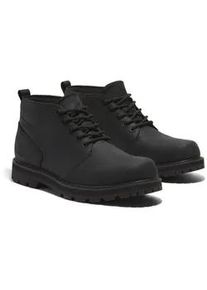 Schnürboots Timberland "BRITTON ROAD MID LACE UP WATERPROOF CHUKKA BOOT" Gr. 43, schwarz (black full grain) Herren Schuhe Winterstiefel, Schnürstiefel, Winterschuhe, wasserdicht