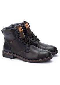 Schnürboots Pikolinos "YORK" Gr. 44, grau (dunkelgrau) Herren Schuhe Blockabsatz, Schnürboots, Outdoorschuh mit Ösen und Label