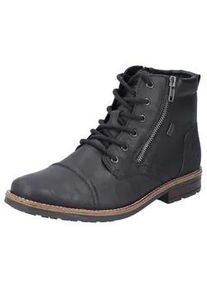 Winterstiefelette Rieker Gr. 43, schwarz Herren Schuhe Schnürboots, Winterboots in schmaler Form