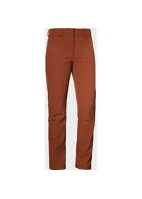 Schöffel Outdoorhose SCHÖFFEL "Pants Engadin1" Gr. 36, Langgrößen, rot (2950 - rot) Damen Hosen