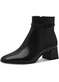 Stiefelette Tamaris Gr. 38, schwarz Damen Schuhe Blockabsatz, Businessschuh, Ankleboots in modischer Karreeform