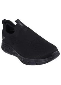 Slip-On Sneaker Skechers "BOBS B FLEX-" Gr. 46, schwarz Herren Schuhe Slipper, Freizeitschuh, Halbschuh mit dämpfendem Memory Foam