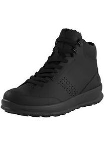 Schnürboots Ecco "ByWay 2.0" Gr. 41, schwarz Herren Schuhe Stiefelette, High Top Sneaker mit Schaftrandpolsterung