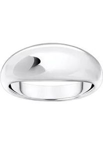 Fingerring Thomas Sabo "mit zeitlos-edlem Design, TR2472-001-21-54-60, TR2472-413-39-54-60" Fingerringe Gr. 54, Silber 925 (Sterlingsilber), 7mm, silberfarben Damen