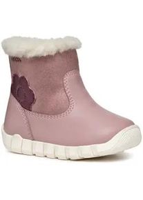 Winterboots Geox "B IUPIDOO GIRL B" Gr. 26, rosa Kinder Schuhe Klettstiefel, Babystiefel Winterstiefel mit Warmfutter