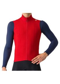 Fahrradweste Castelli Espresso Vest Herren (Gr S |rot)