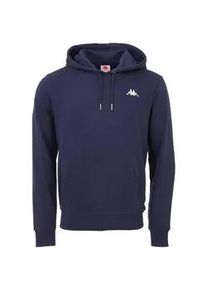 Kapuzensweatshirt Kappa Gr. XL (56/58), blau (marineblaus) Herren Sweatshirts mit Kängurutasche