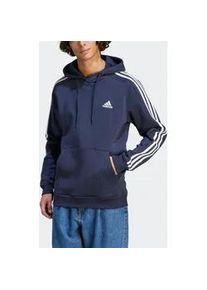 Kapuzensweatshirt Adidas SPORTSWEAR "ESSENTIALS 3STREIFEN HOODIE" Gr. XXXL, blau (legend ink) Herren Sweatshirts