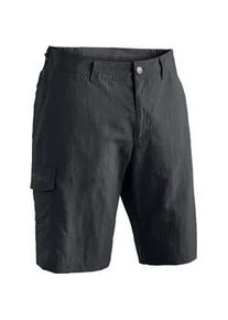 Funktionsshorts Maier Sports "Main" Gr. 70, Normalgrößen, schwarz Herren Hosen Shorts, kurze Outdoor-Hose, Bermuda mit 4 Taschen, Regular Fit