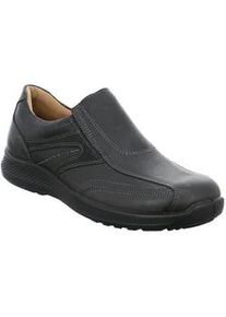 Slipper Jomos "Campus" Gr. 44, schwarz Herren Schuhe Komfortschuh, Freizeitschuh mit Ziernähten