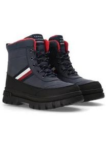 Winterboots Tommy Hilfiger Gr. 30, blau Kinder Schuhe Outdoorstiefel, Snowboots, Winterschuh mit TEX-Ausstattung