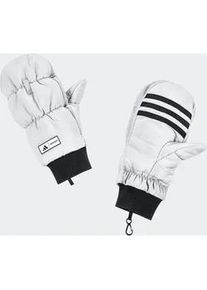 Trainingshandschuhe Adidas PERFORMANCE "MB MITTENS" Gr. S, clear brown / black Damen Handschuhe