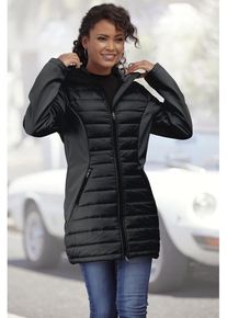 Vivance ACTIVE Steppjacke schwarz Gr. 34 für Damen. Figurbetont
