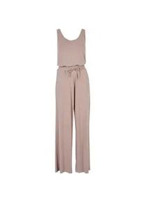 Jumpsuit Urban Classics "Urban Classics Damen Ladies Long Sleevless Modal Jumpsuit" Gr. XL, US-Größen, rosa (duskrose) Damen Overalls