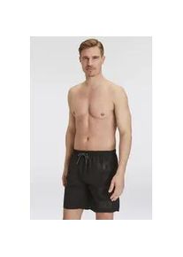 Badeshorts BOSS "Orca" Gr. M (50), N-Gr, schwarz (black 007) Herren Badehosen mit BOSS Print