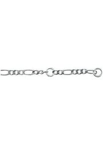 Fußkette ADELIA ́S "925 Silber Figaro Fußkettchen 25 cm Ø 2 mm" Gr. Silber 925 (Sterlingsilber), silberfarben (silber) Damen Silberschmuck für