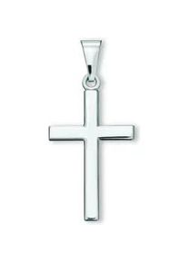 Ketten-Anhänger ONE ELEMENT "Kreuz Anhänger aus 925 Silber" Schmuckanhänger Gr. Silber 925 (Sterlingsilber), silberfarben (silber) Damen Silber Schmuck