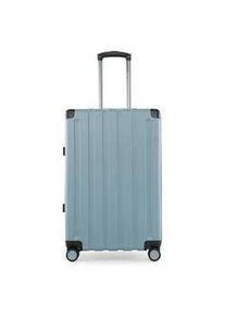 Hartschalen-Trolley Hauptstadtkoffer "Q-Damm - Mittelgroßer Koffer, TSA" Gr. B/H/T: 45,5cm x 68cm x 27cm 71 l, blau (poolblau) Koffer Reisekoffer, Hartschalenkoffer, mittelgroß