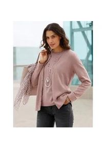 Strickjacke Inspirationen Gr. 38, lila (mauve) Damen Strickjacken